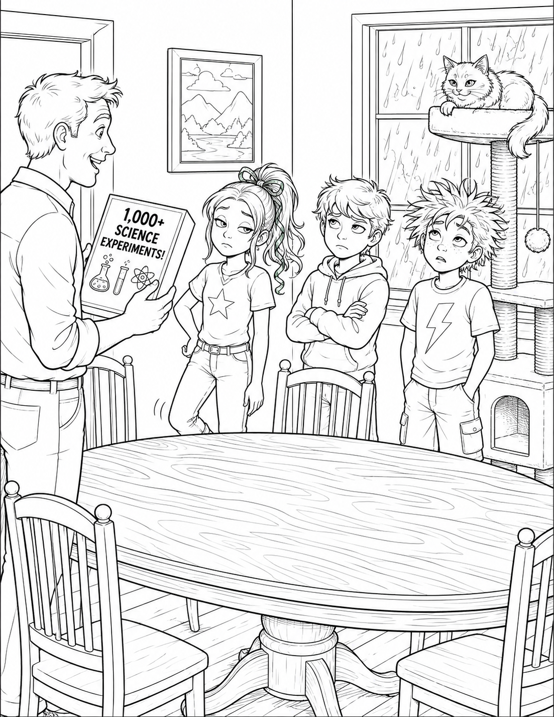 Alchemy Mischief coloring page 1