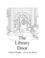 The Library Door coloring book cover